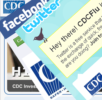 CDC investe nas redes sociais para informar sobre gripe suína H1N1 para vacinação