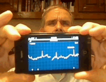 AliveCor transforma o iPhone em um ECG, cardilogista conhecedor de tecnologias wireless testou